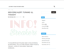 Tablet Screenshot of infobreakers.com
